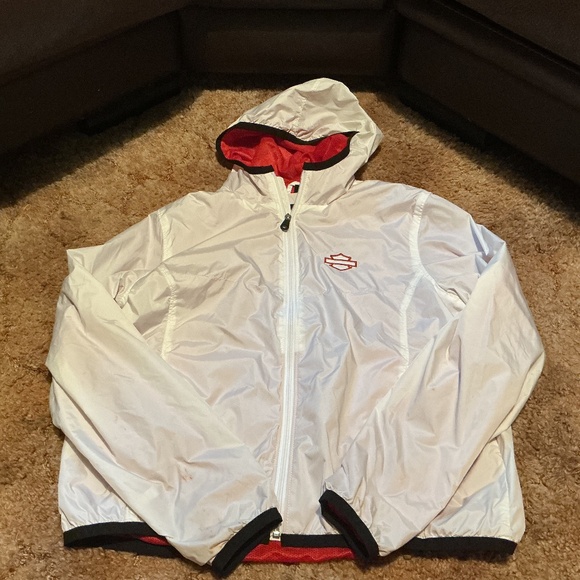 Stay stylish and protected in this authentic Harley-Davidson windbreaker! - Picture 1 of 7